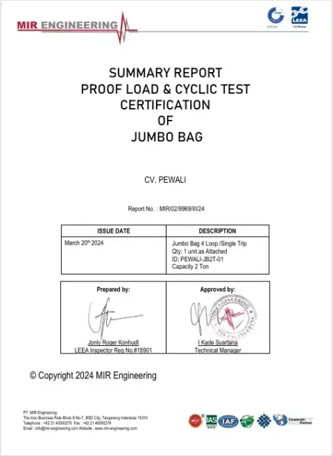 Tanda Tangan dan Stempel Resmi Sertifikat CV Pewali
